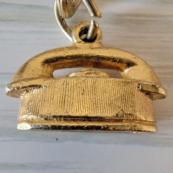 J14 Adorable Telephone Gold-tone Bracelet - Picture 2 of 7